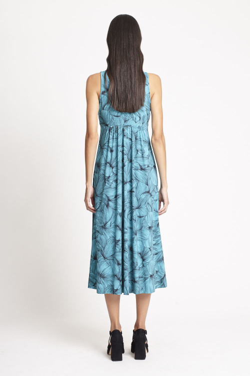 Fit — Vestido Jersey Estampa Campo Florido Nadador