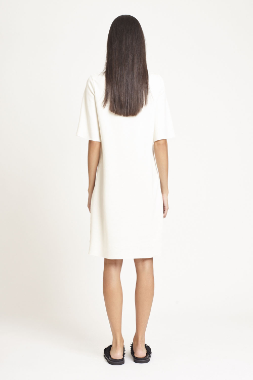 Fit — Vestido Malha Dupla Jardim Secreto Silk