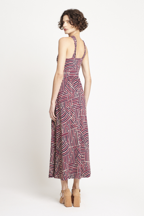 Fit — Vestido Jersey Detalhe Decote