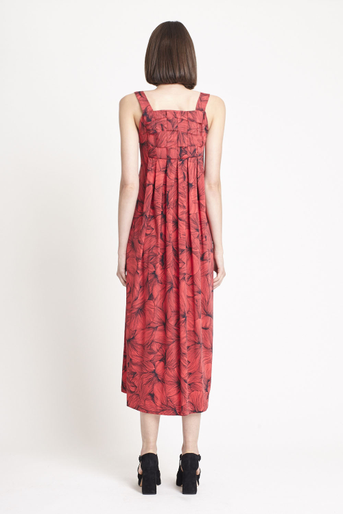 Fit — Vestido Jersey Estampa Campo Florido Tressê