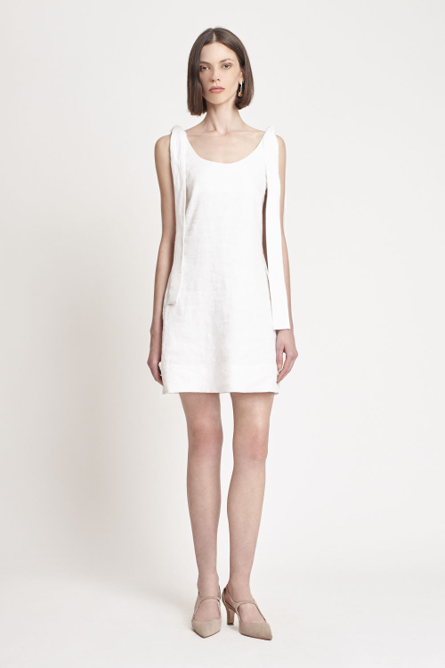 Fit — Vestido Linho Curto