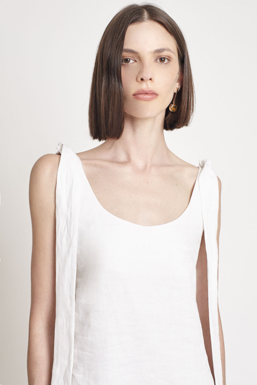 Fit — Vestido Linho Curto