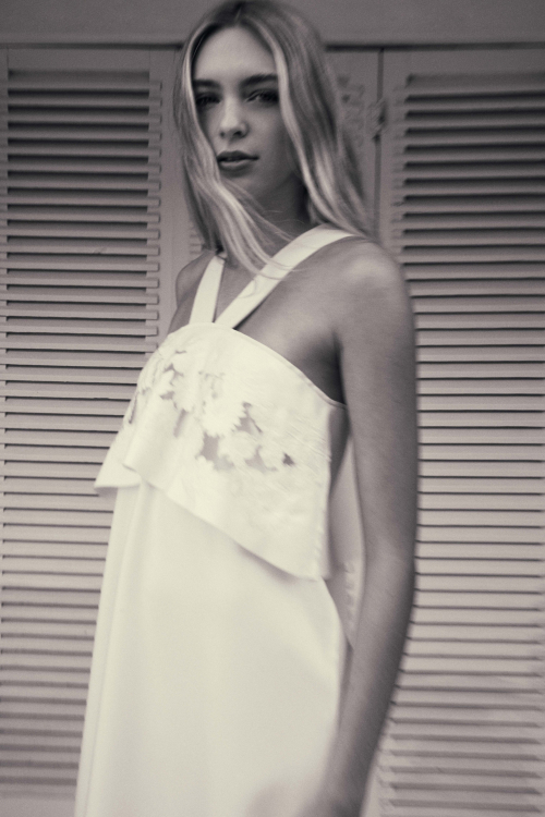 Fit — Vestido Malha Dupla Bordado Iii