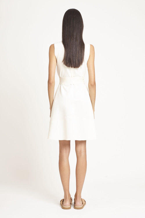 Fit — Vestido Malha Dupla Leve Curto