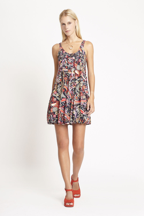 Fit — Vestido Jersey Estampa Parque Balonê