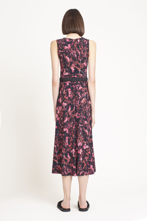 Fit — Vestido Jersey Estampa Bosque