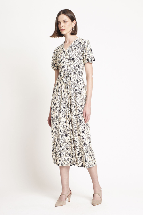 Fit — Vestido Jersey Estampa Encanto Midi