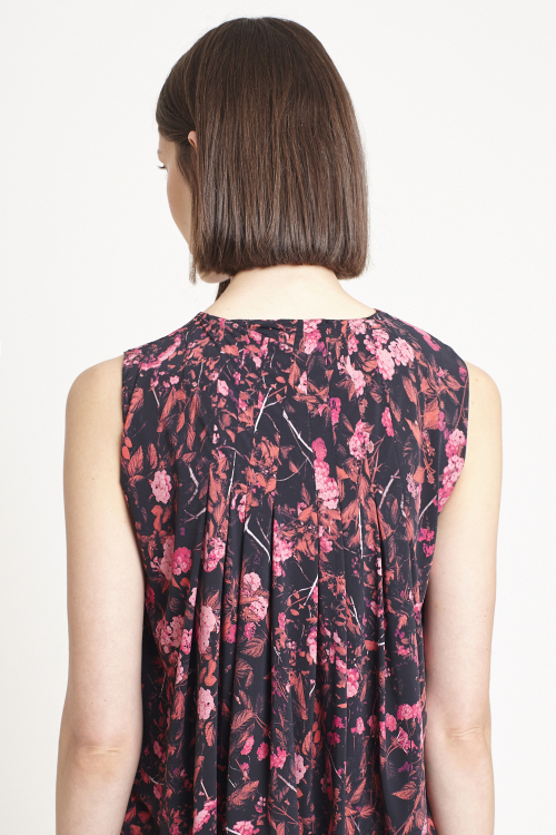 Fit — Vestido Jersey Estampa Bosque Curto