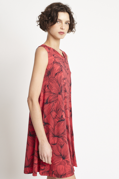 Fit — Vestido Jersey Nadadora Curto