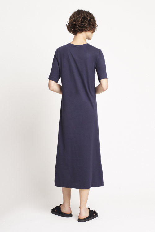 Fit — Vestido Algodão Pima Silk Dracena Vermelha