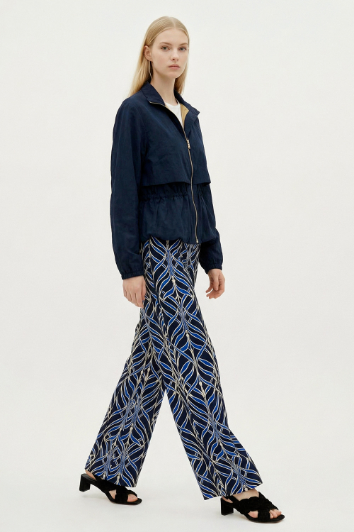 Fit — Calça Jersey Estampa Arcos