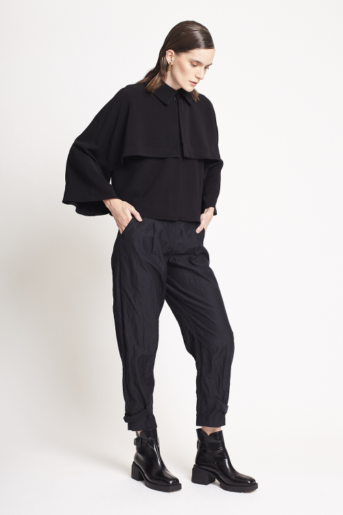 Fit — Casaco Malha Crepe