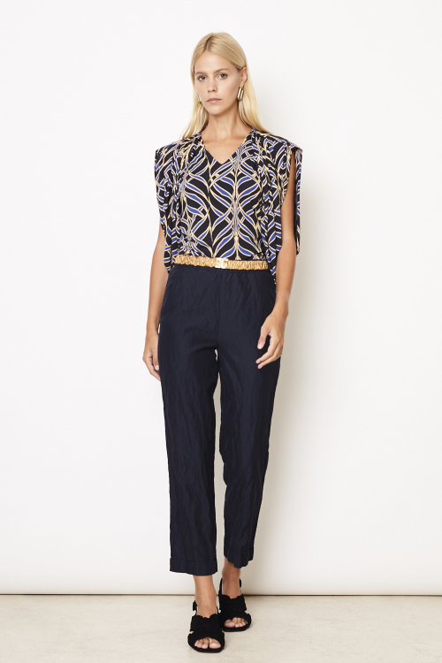 Fit — Blusa Jersey Estampa Arcos Capa
