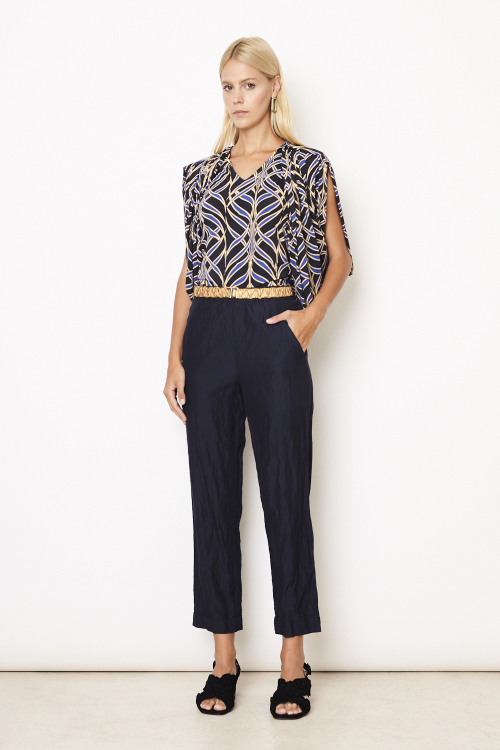 Fit — Blusa Jersey Estampa Arcos Capa