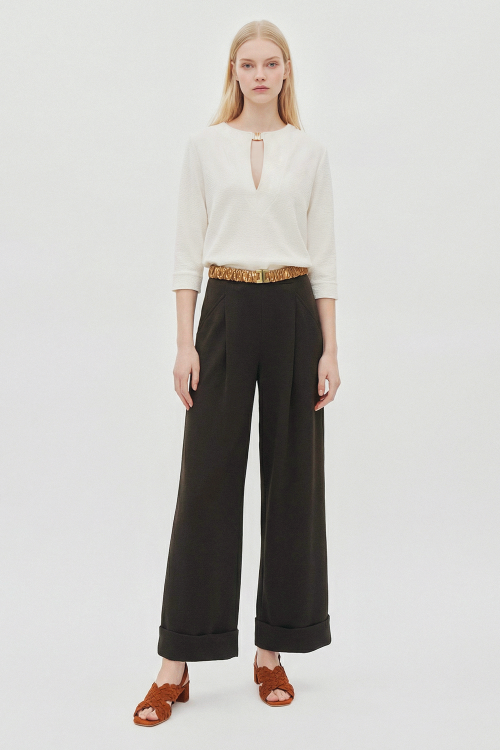 Fit — Blusa Bouclê Decote