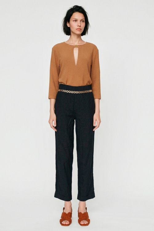 Fit — Blusa Bouclê Decote