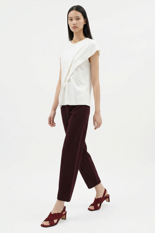 Fit — Blusa Duplo Leve Irregular Desconstruida