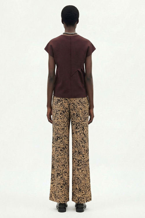 Fit — Blusa Duplo Leve Irregular Desconstruida