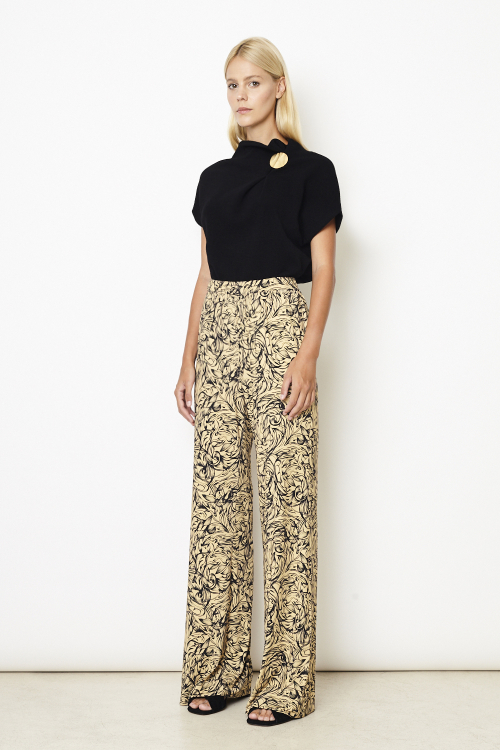 Fit — Calça Jersey Estampa Ventania Flare