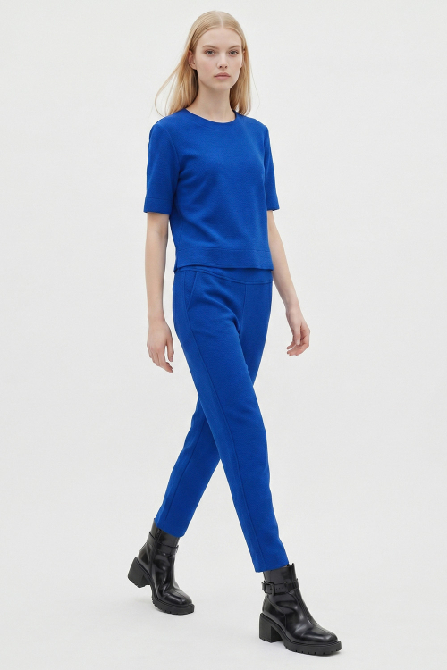 Fit — Calça Bouclê Com Bolso