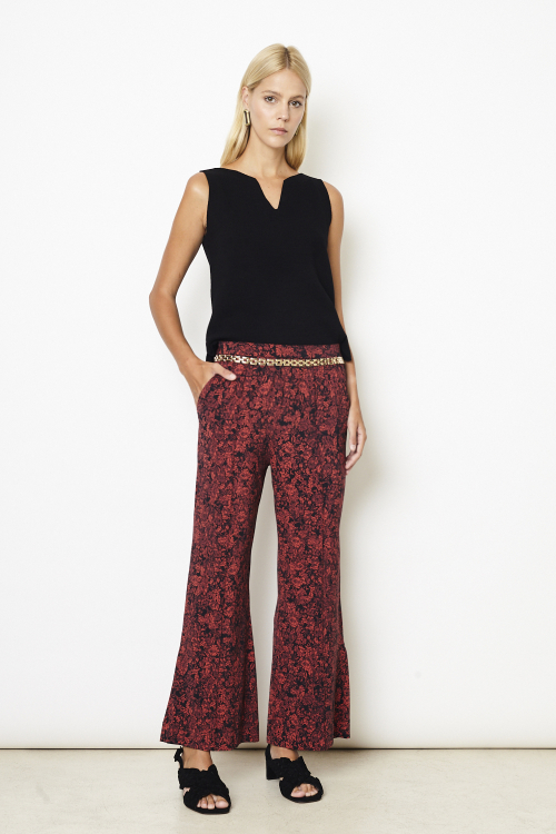 blusa malha dupla bouclê