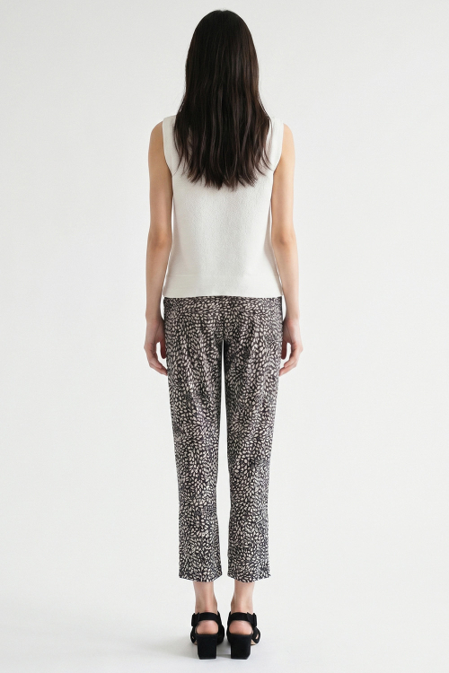Fit — Calça De Jersey Est Mini Folhas