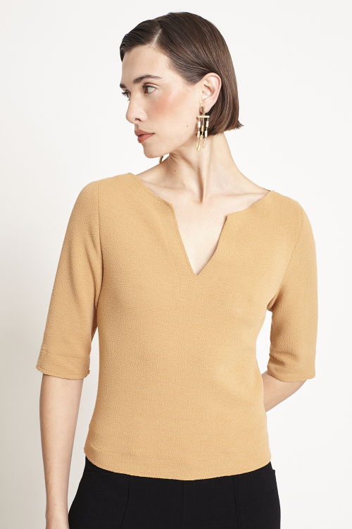 blusa bouclê dec V