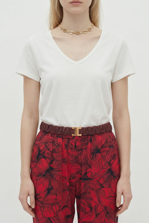 camiseta viscose v