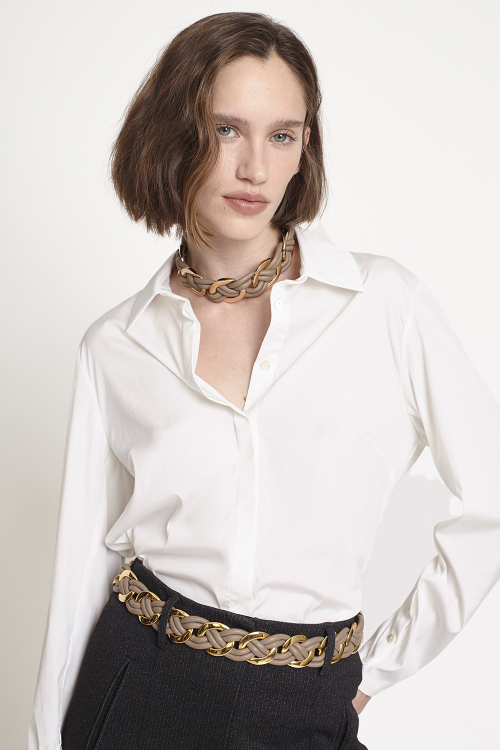 camisa tricoline