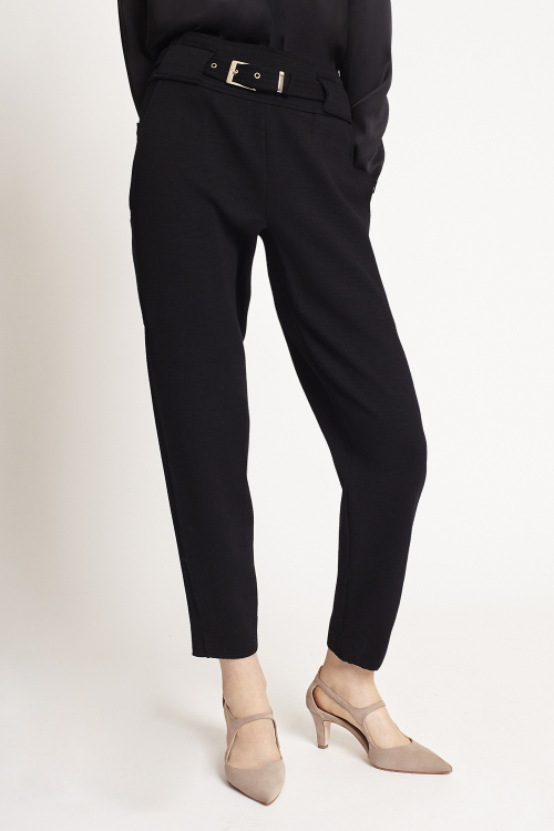 Fit — Calça Bouclê Básica Com Cinto
