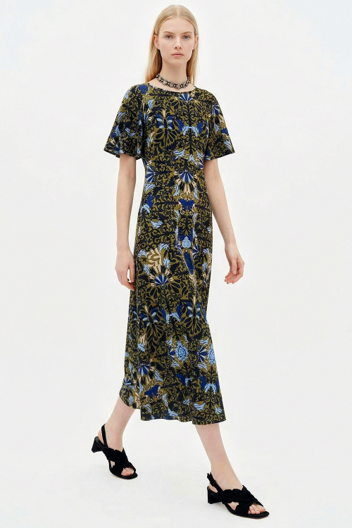 Fit — Vestido Jersey Est Ornamental Zigue Zague