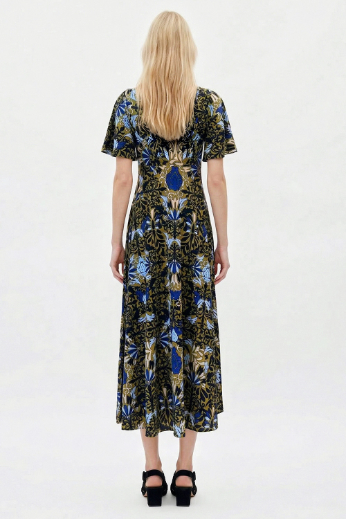 Fit — Vestido Jersey Est Ornamental Zigue Zague
