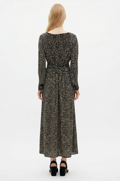Fit — Vestido Jersey Estampa Bolinhas