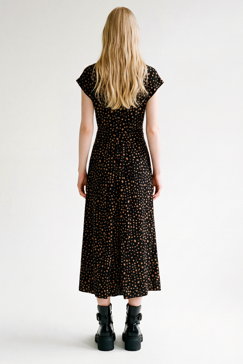 Fit — Vestido Jersey Est Penas Cachecouer