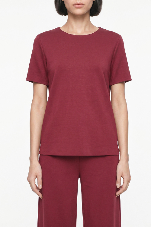 Fit — Blusa Malha Dupla Leve