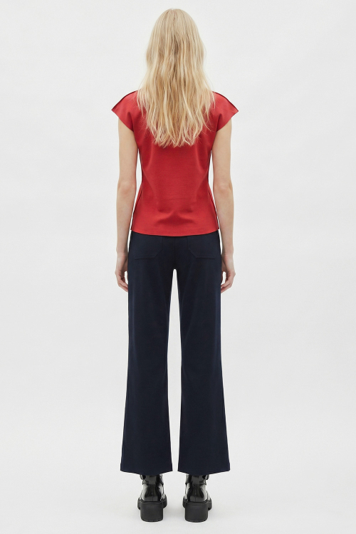 Fit — Blusa Malha Dupla Leve