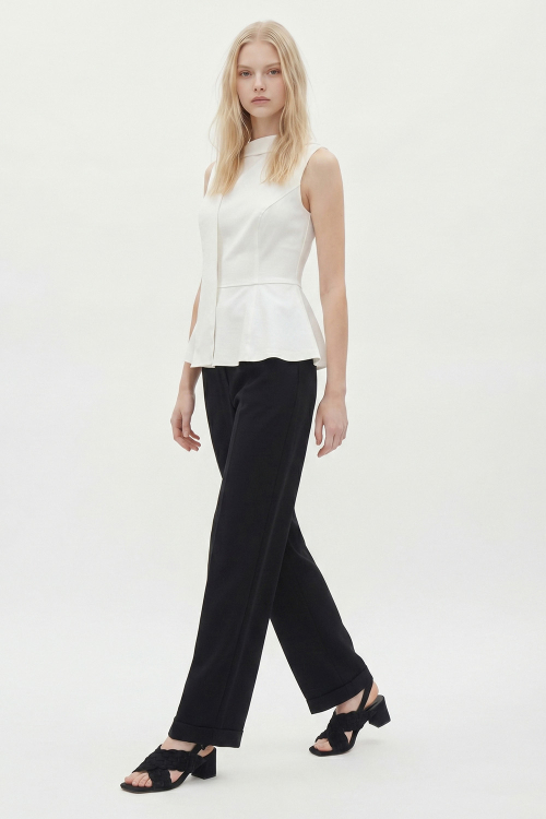 blusa duplo leve irregular