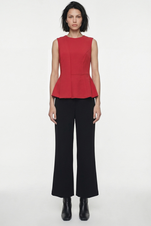 blusa duplo leve irregular