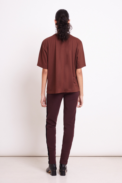 Fit — Camiseta Algodão Pima Bordado Franjas