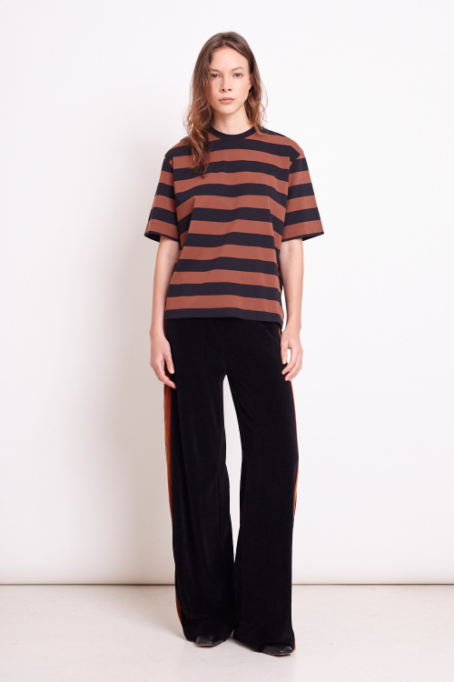 Fit — Calça Plush Bicolor Alongado