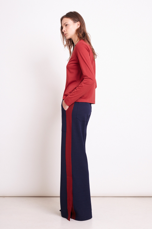 Fit — Blusa Algodão Pima Manga Longa Silk Fit