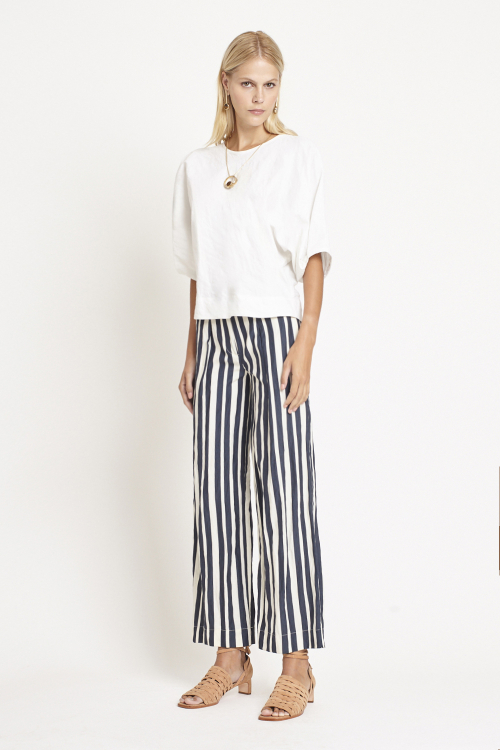 Fit — Blusa Viscose Metal Ampla