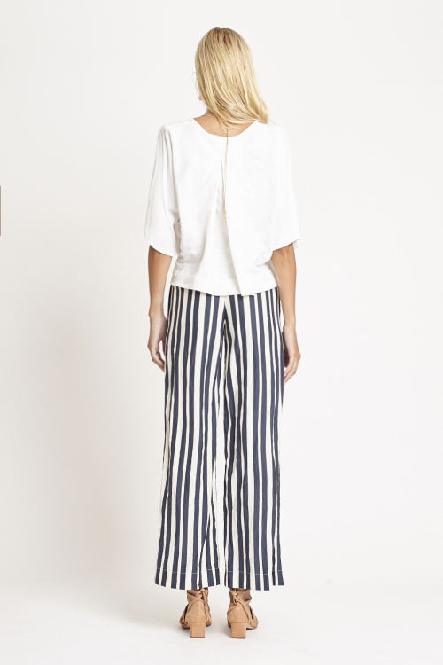 Fit — Blusa Viscose Metal Ampla