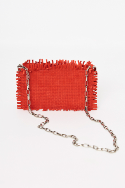 Bolsa Tramada C/ Alça De Corrente