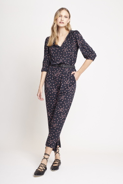 blusa jersey estampa sol
