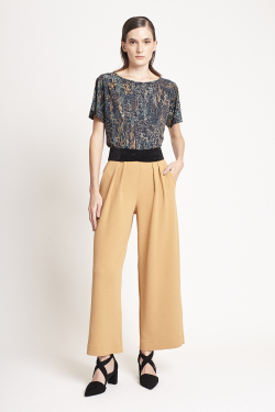 blusa jersey estampa bambu