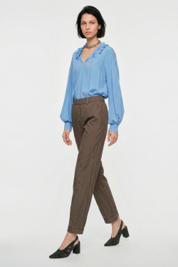 calça viscose metal elástico