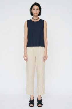calça viscose metal elástico