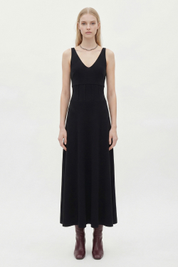 vestido bouclê corset
